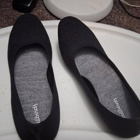 Allbirds Women's Black Knit Flats - Picture 3 of 8